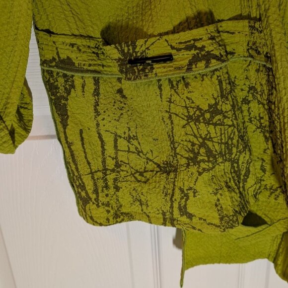 Moonlight Lagenlook Maxi Skirt Tunic Set Boho Art to Wear Oversize Womens Large - Picture 9 of 13